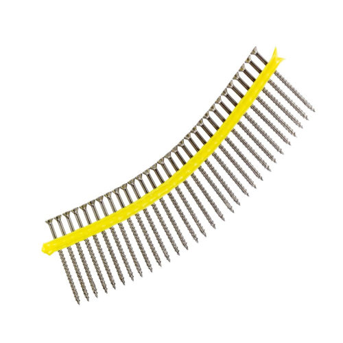 #10 2-1/2" Collated Deck-Drive DWP Wood Screw Flat head, 316 SS