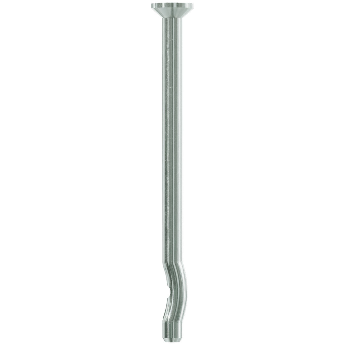 1/4 x 4 in. Countersunk Head Crimp Drive Anchor, Zinc Plated / Carbon Steel