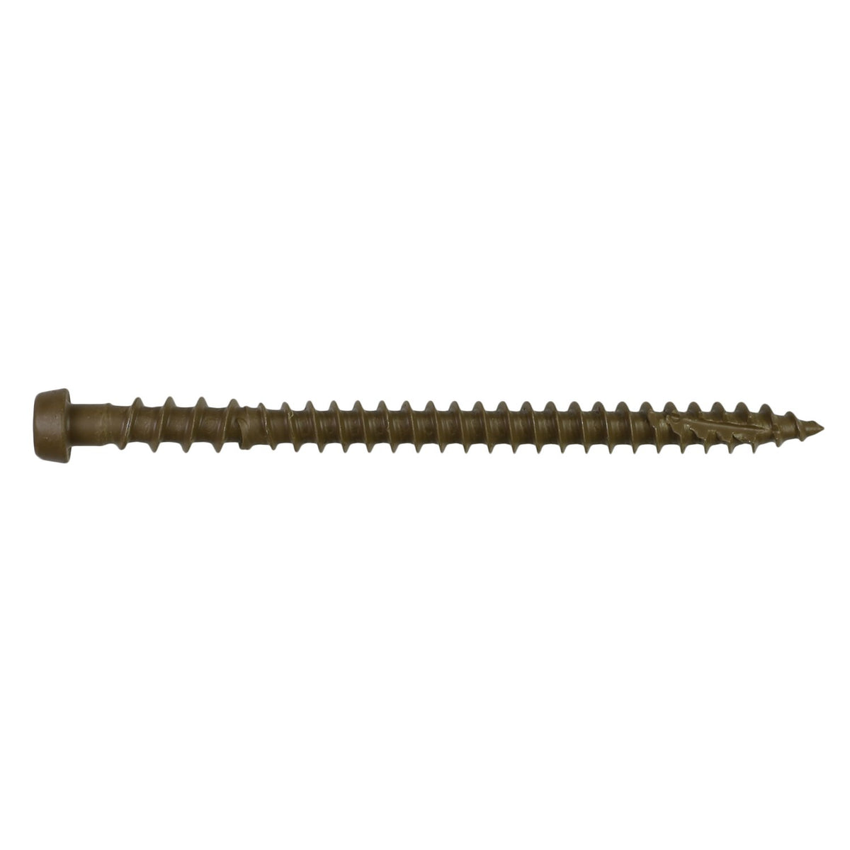 Simpson #10 x 2-3/4" Brown 01, Deck-Drive DCU Composite Screw