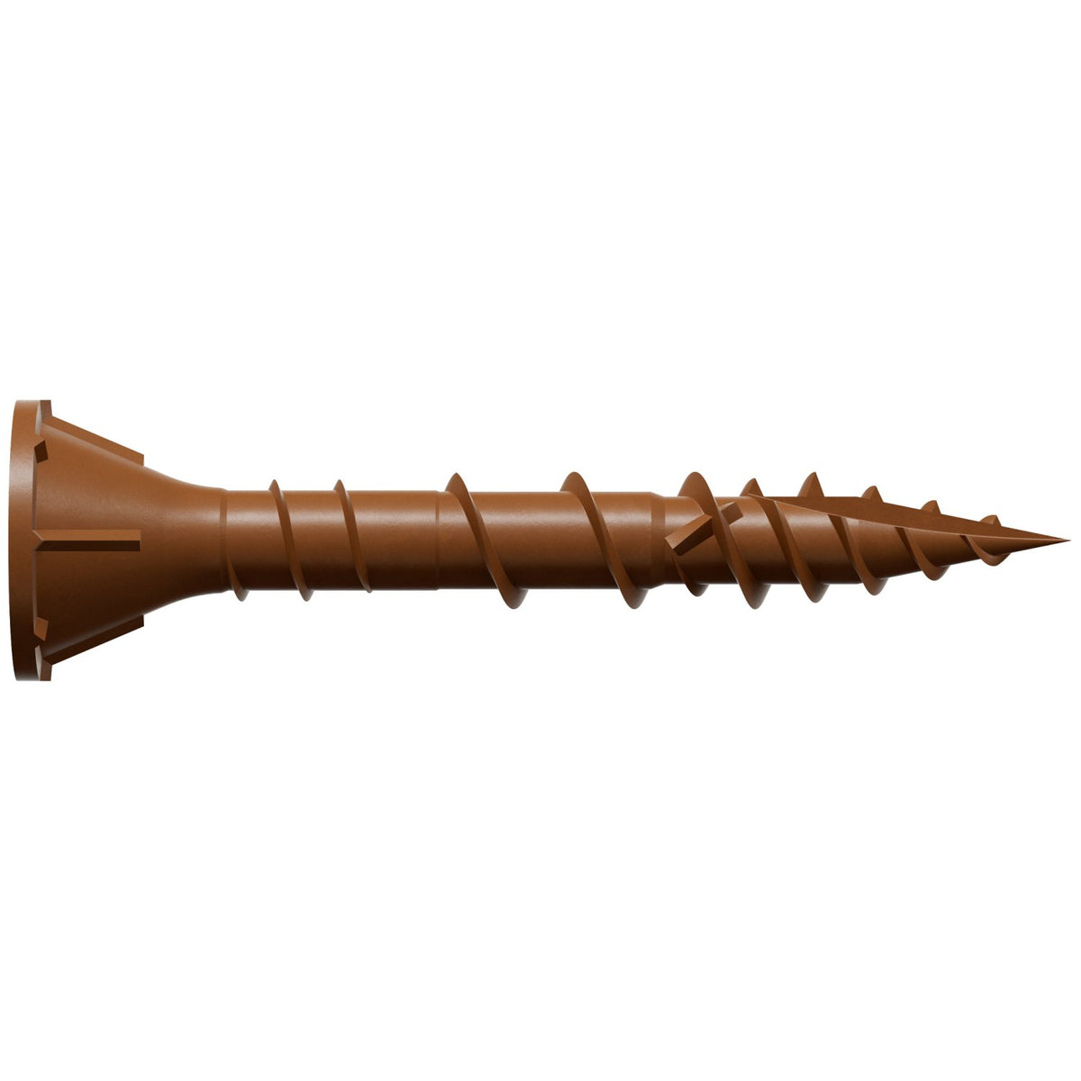 Simpson DSVR114 #8 1-1/4" Deck-Drive DSV Wood Screw, Red, T25