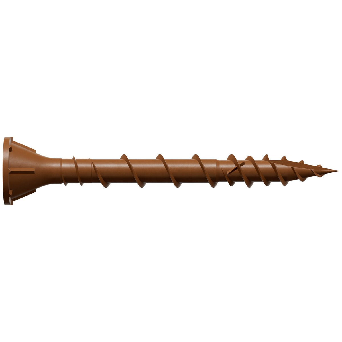 Simpson DSVR158 #8 1-5/8" Deck-Drive DSV Wood Screw, Red, T25