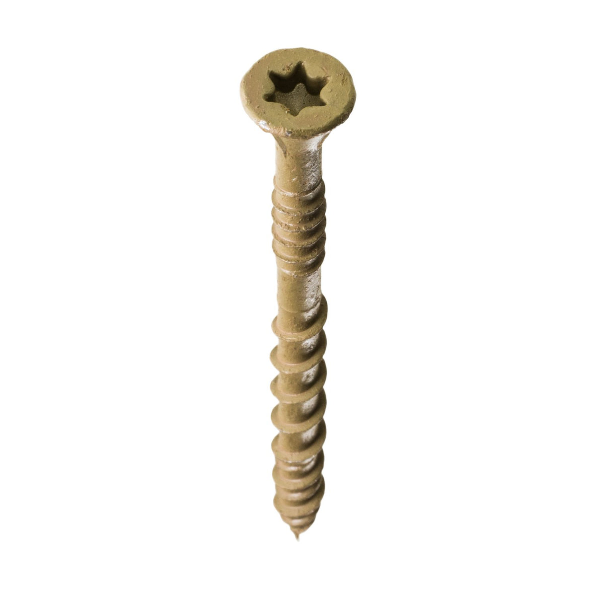 Simpson DSVT2 #10 X 2" Deck-Drive DSV Wood Screw, Tan, T25