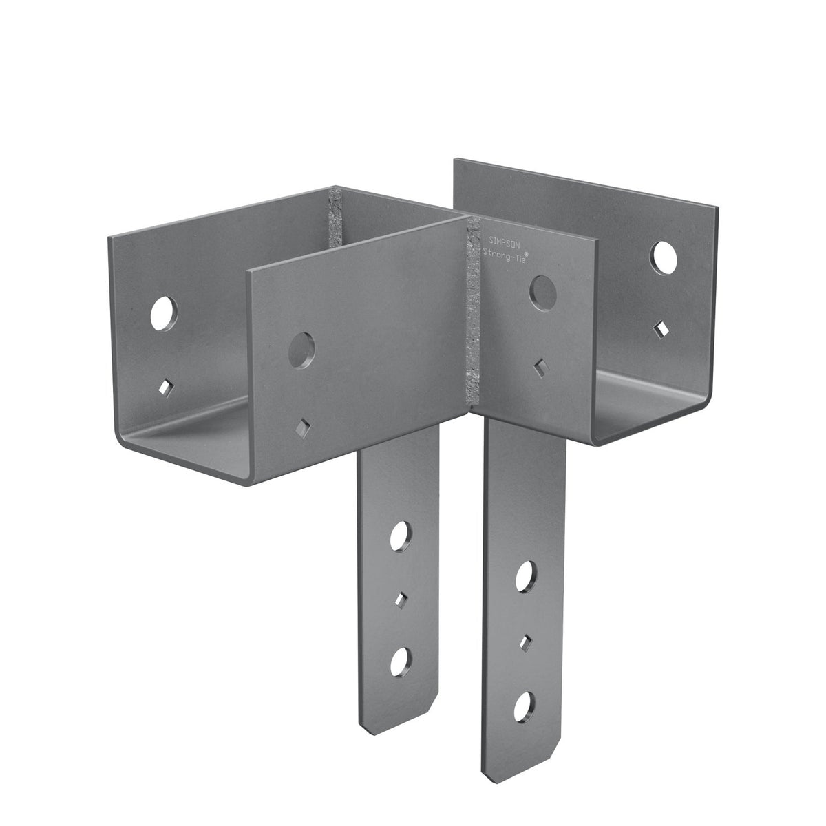 Simpson ECCLL444 L-Shape End Column Cap 4x4x4 Skewed Left