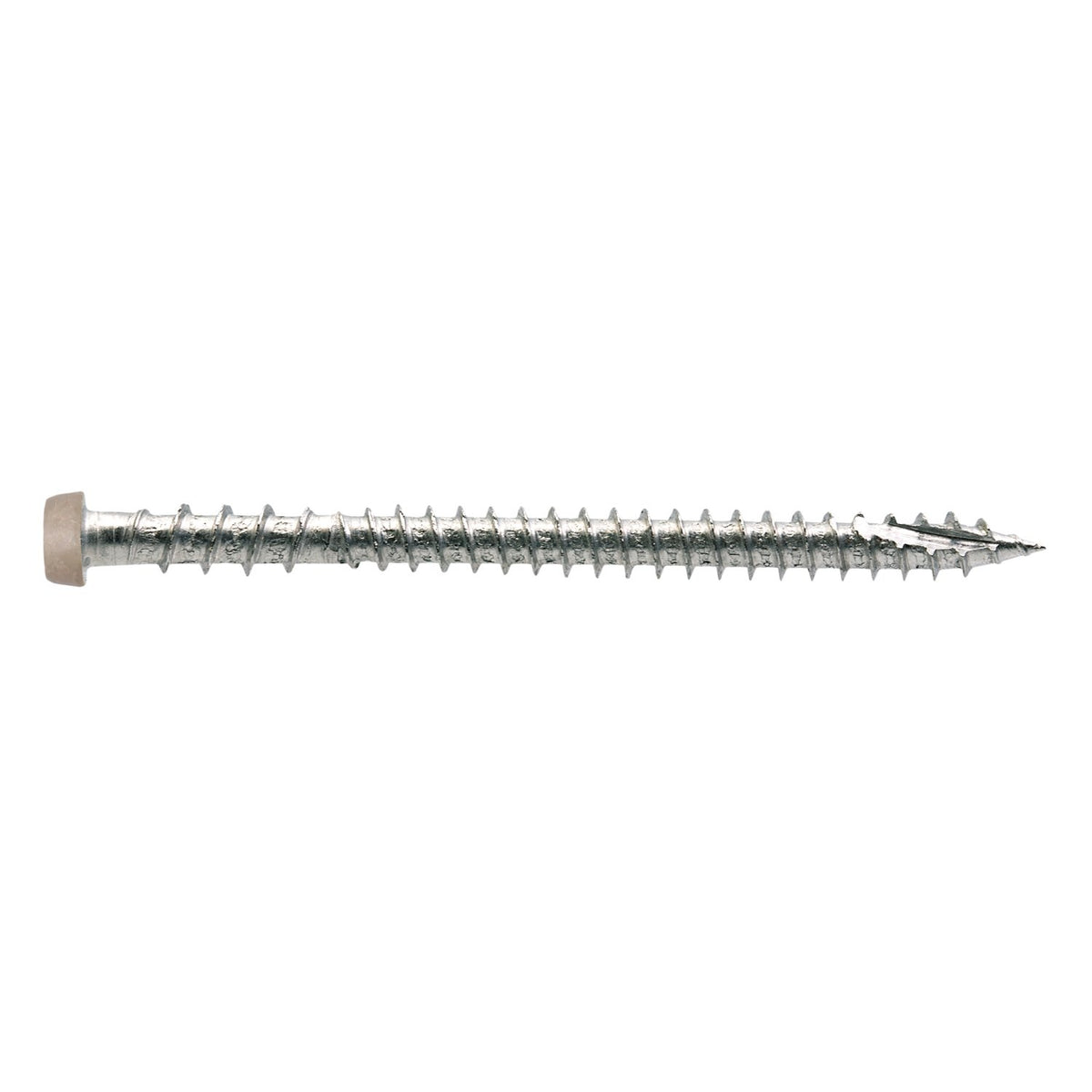 Simpson #10 X 2-3/4" Gray 01, Collated Deck-Drive DCU Composite Screw, 316 Stainless Steel