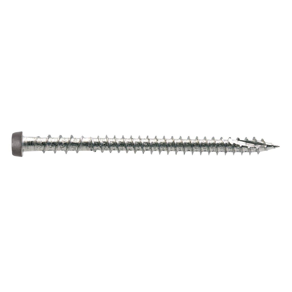 Simpson #10 x 2-3/4" Gray 04, Deck-Drive DCU Composite Screw, 316 Stainless Steel