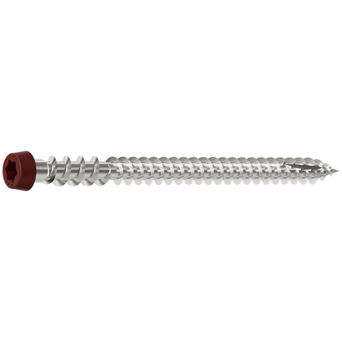Simpson #10 x 2-3/4" Red 01, Deck-Drive DCU Composite Screw, 305 Stainless Steel