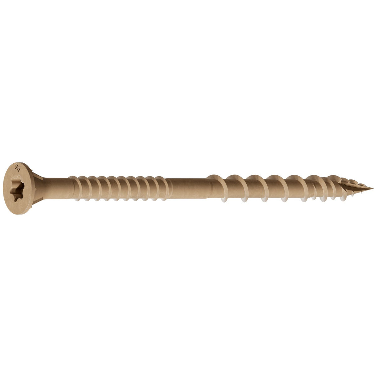 Simpson DSVT3 #10 X 3" Deck-Drive DSV Wood Screw, Tan, T25