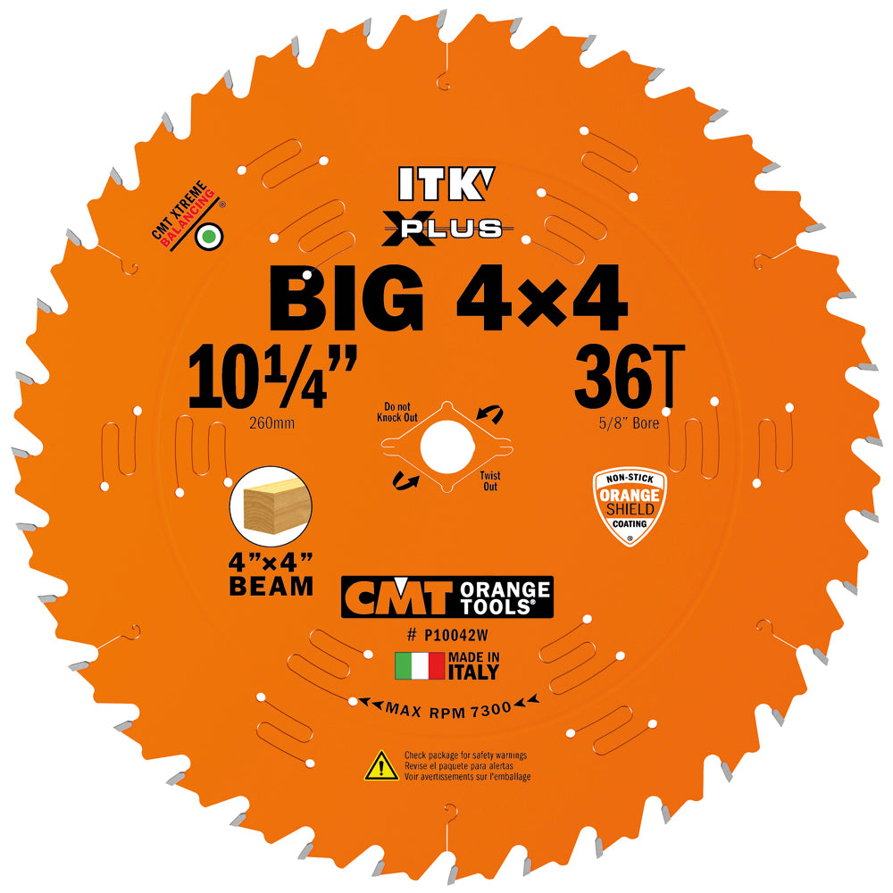 CMT P10042W ITK-Plus General Purpose Blade HW 10-1/4" x 5/8" T42 ATB