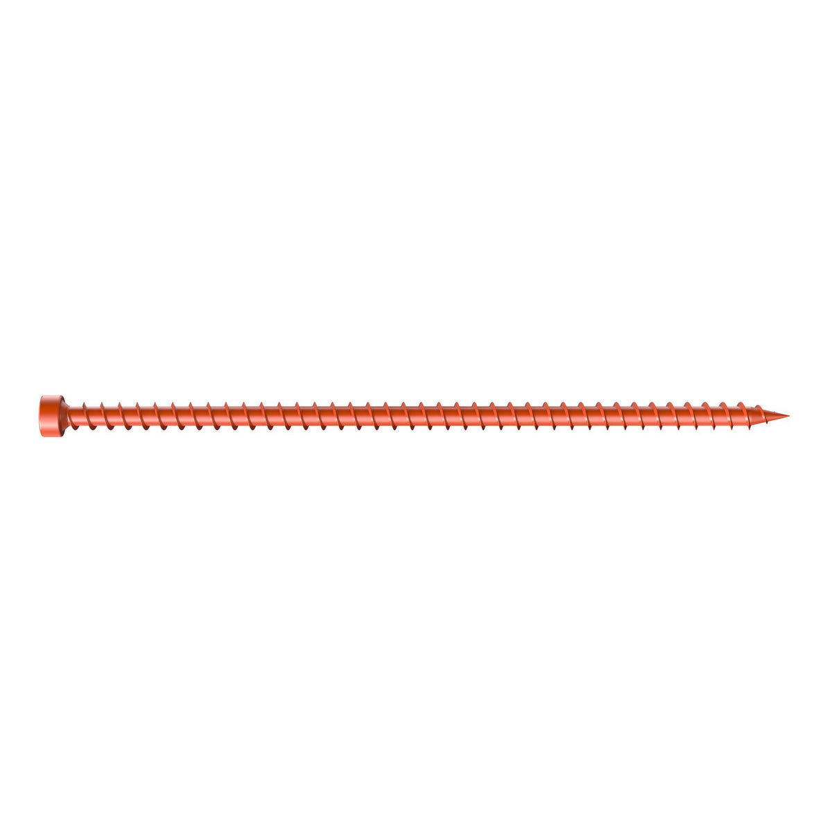 Simpson 0.155 x 6" SDWC TRUSS Structural Screw, Orange Zinc