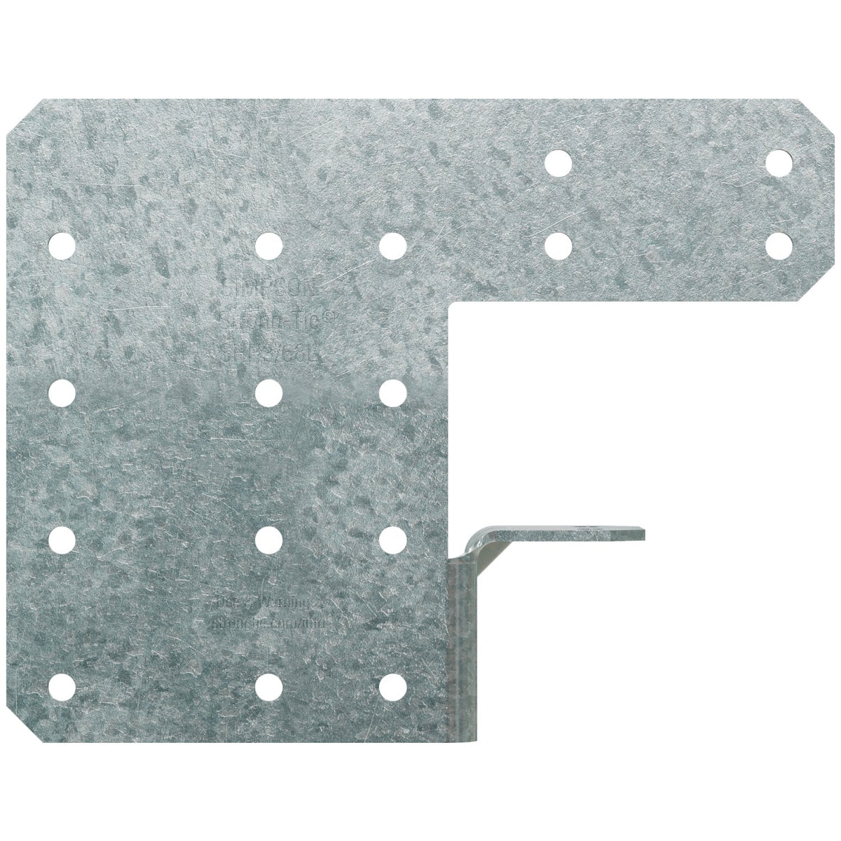 Simpson SHH3/68-KT24 Steel Header Hanger 4-3/8 in. x 5-5/8 in. 14-Ga G90 Galvanized CFS 24-Pack