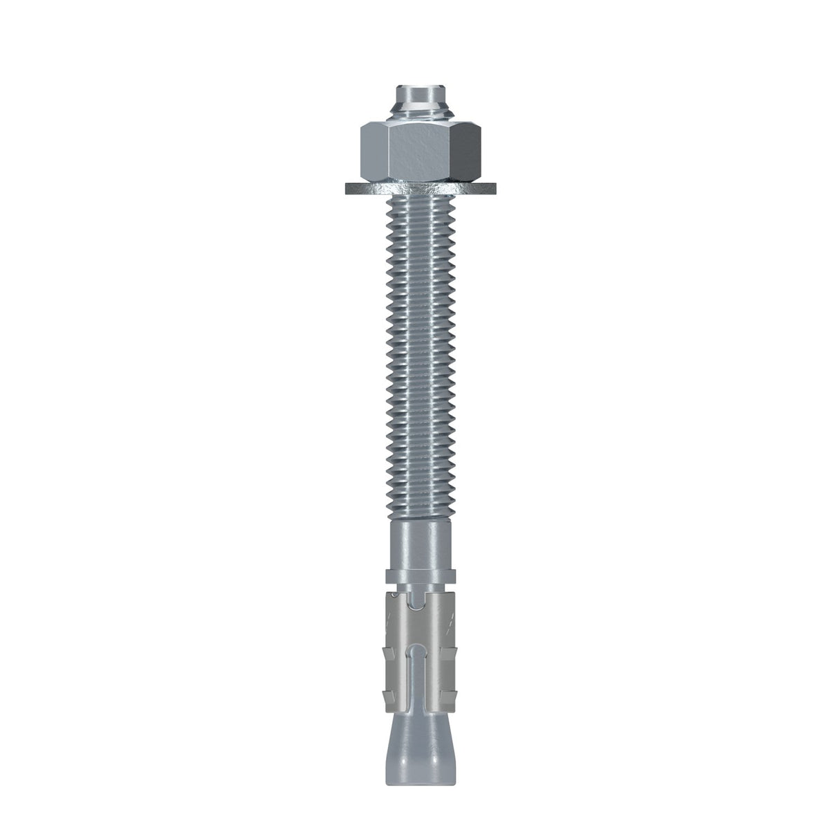 Simpson 3/8" x 3-3/4" Strong-Bolt 2 Wedge Anchor, Zinc Plated