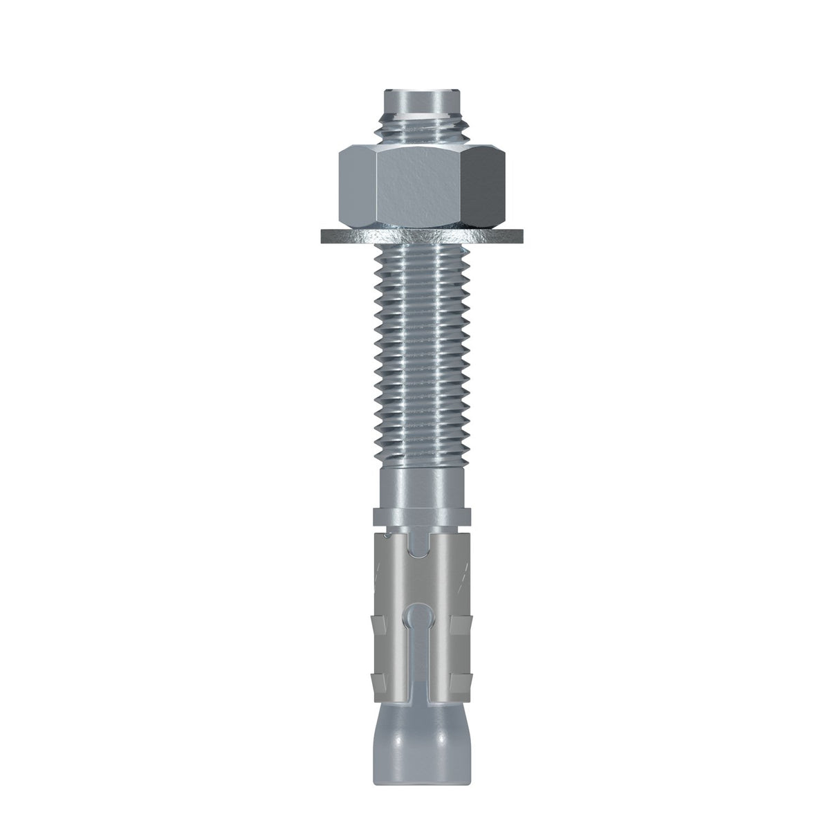 Simpson 5/8" x 4-1/2" Strong-Bolt 2 Wedge Anchor, Zinc Plated