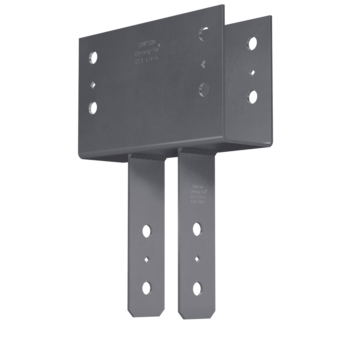 Simpson Strong-Tie CC5 1/4-6HDG Column Cap - Hot Dip Galvanized