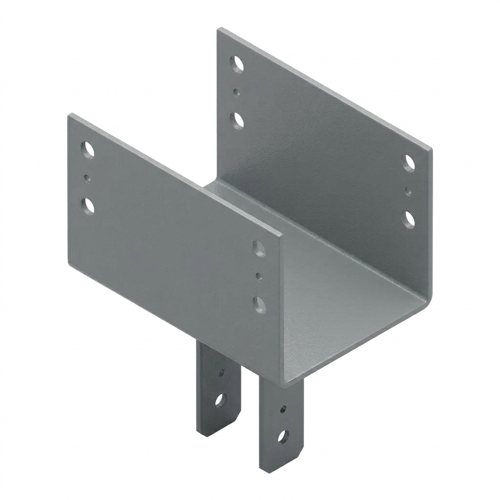 Simpson Strong-Tie CC94 Column Cap - Gray Paint
