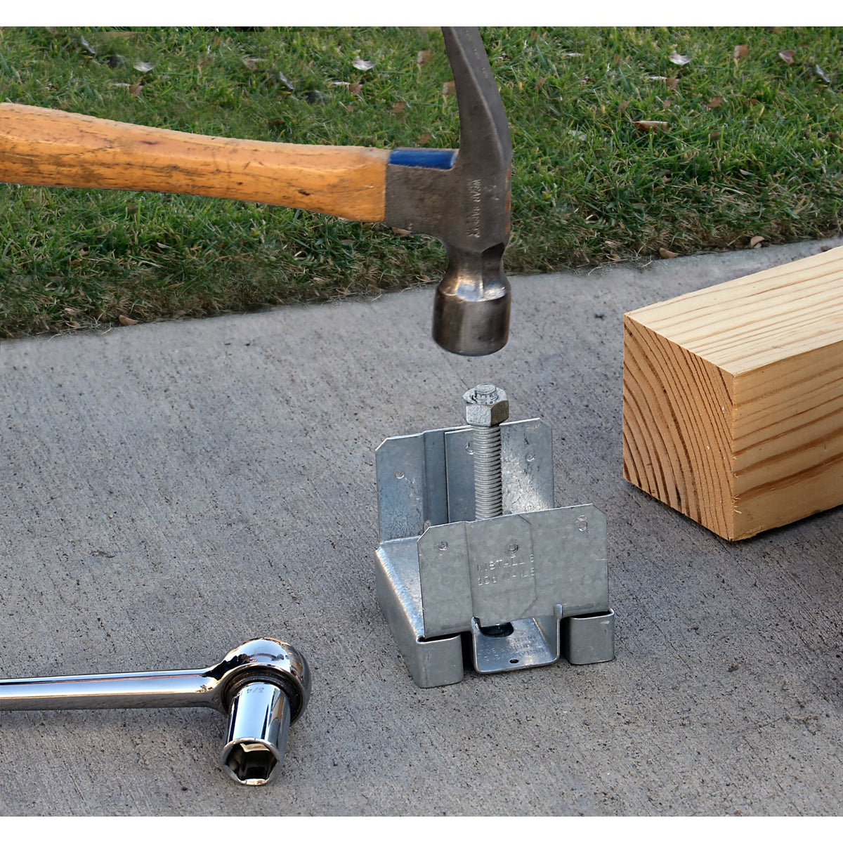 Simpson 3/4" x 4-3/4" Strong-Bolt 2 - Mechanically Galvanized Wedge Anchor