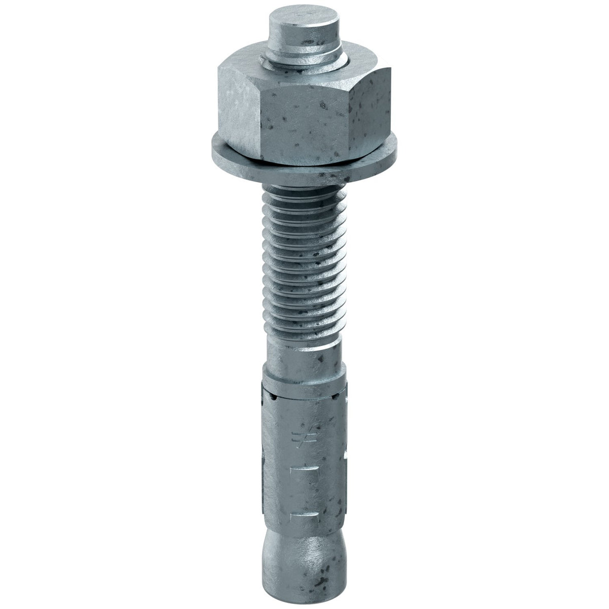 Simpson 5/8" x 4-1/2" Strong-Bolt 2 - Mechanically Galvanized Wedge Anchor