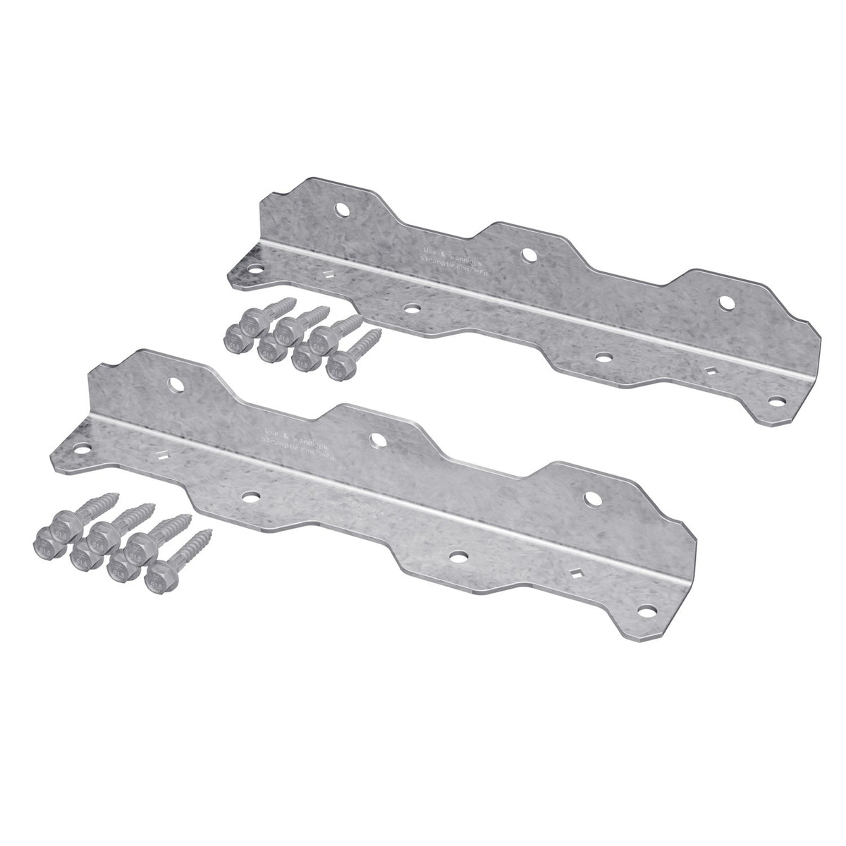 Simpson TA10ZKT 10-1/4" ZMAX Staircase Angle 2 per Kit w/Screws