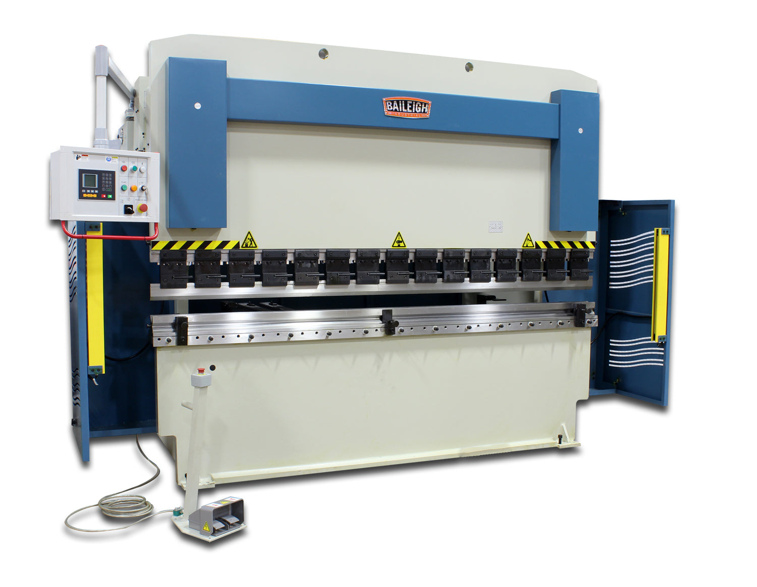 Baileigh Hydraulic Press Brake BP-22410 CNC 224 Ton 10-Foot with Nachi Pump & 40-Program Controller