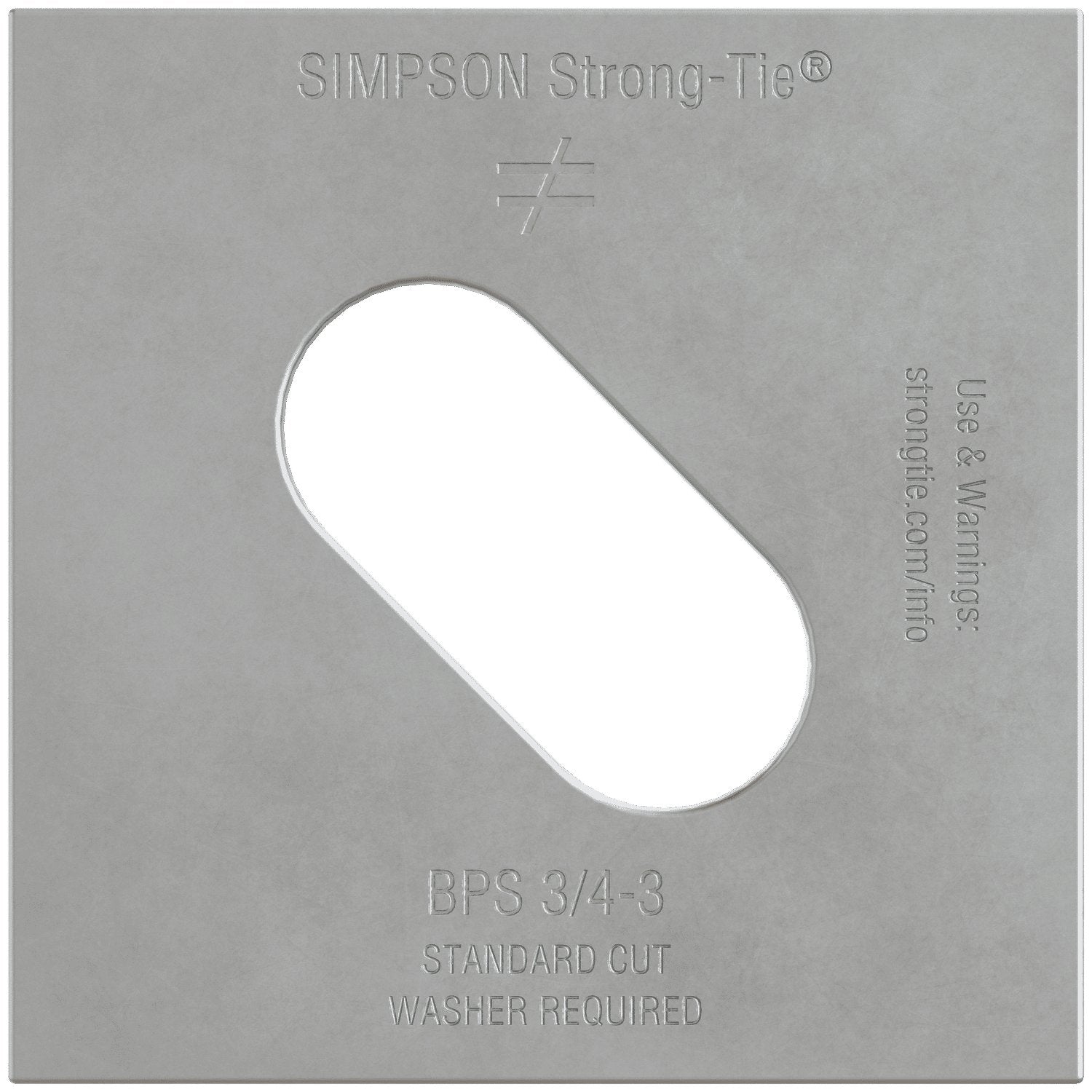Simpson Strong-Tie Bearing Plates Loading Table