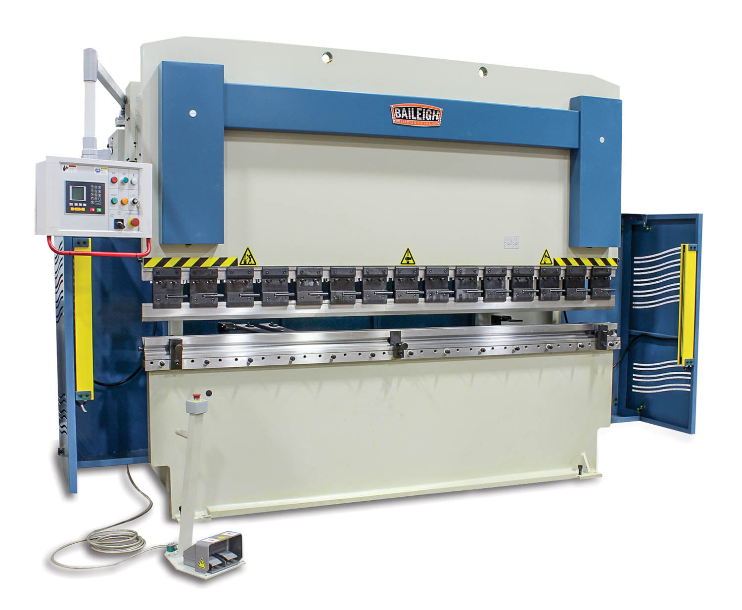 Baileigh Hydraulic BP-22413 CNC Press Brake Ton 13 Ft 157 In Vickers Eaton Pump 40 Program Controller