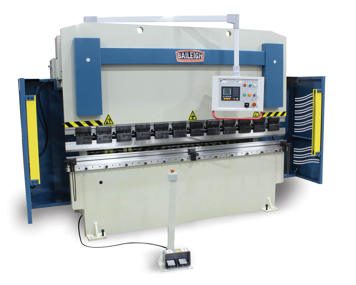 Baileigh Press Brake BP-11210 CNC 112 Ton Hydraulic w/ Vickers Eaton Pump & NOK Seals for 8 Ft Mild Steel