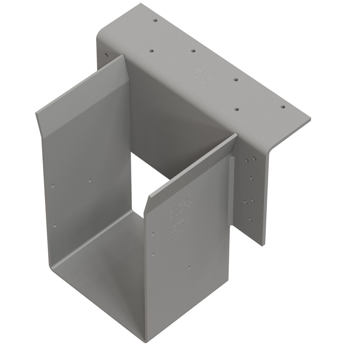 Simpson 3-1/2x11-1/4 Double, Heavy Duty Top-Flange I-Joist Hanger for Engineered Lumber