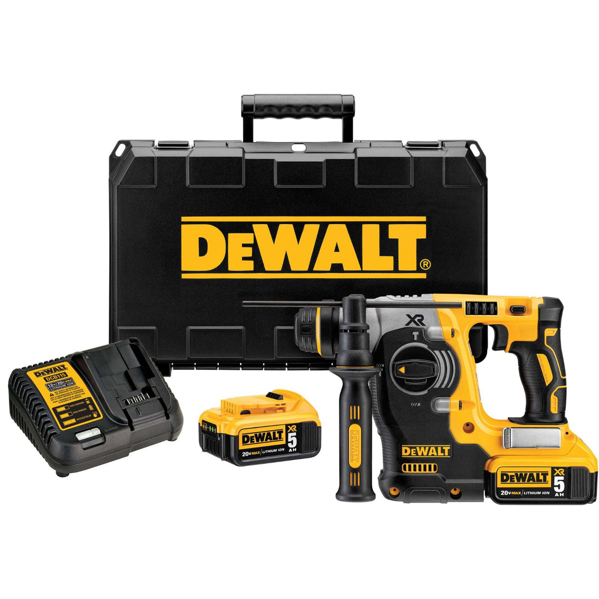 DeWALT 20 V MAX Brushless SDS 3 Mode 1-in Rotary Hammer DCH273P2