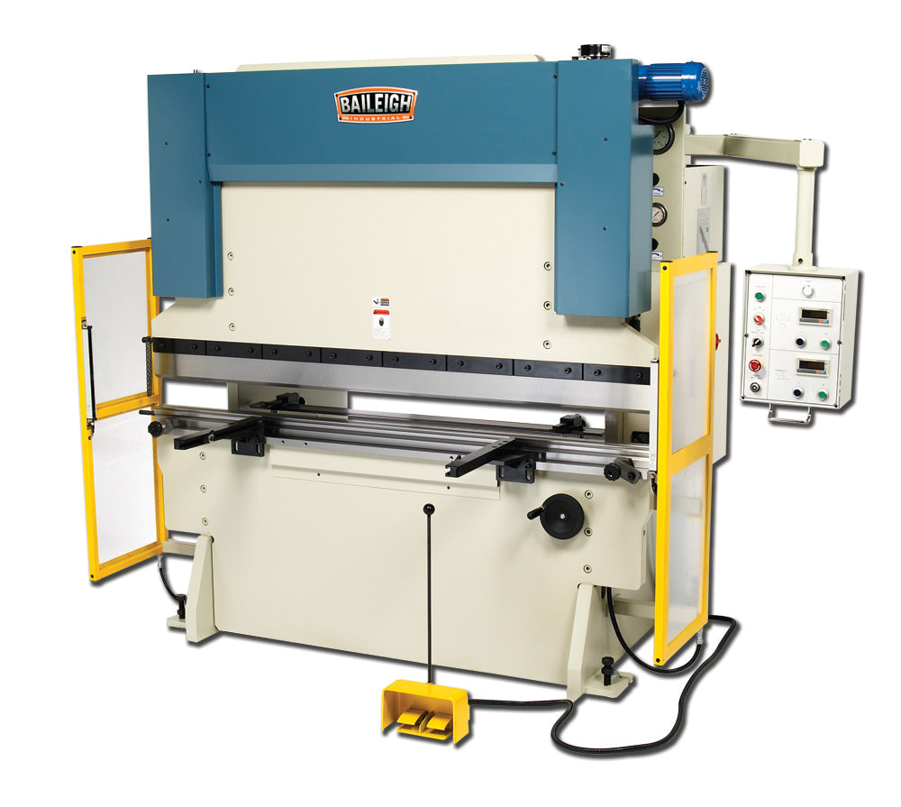 Baileigh Hydraulic Press Brake 90 Ton 78 Inch BP-9078NC with Back Gauge & DRO 220V 3-Phase