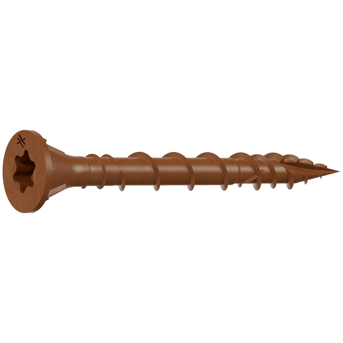 Simpson DSVR158 #8 1-5/8" Deck-Drive DSV Wood Screw, Red, T25