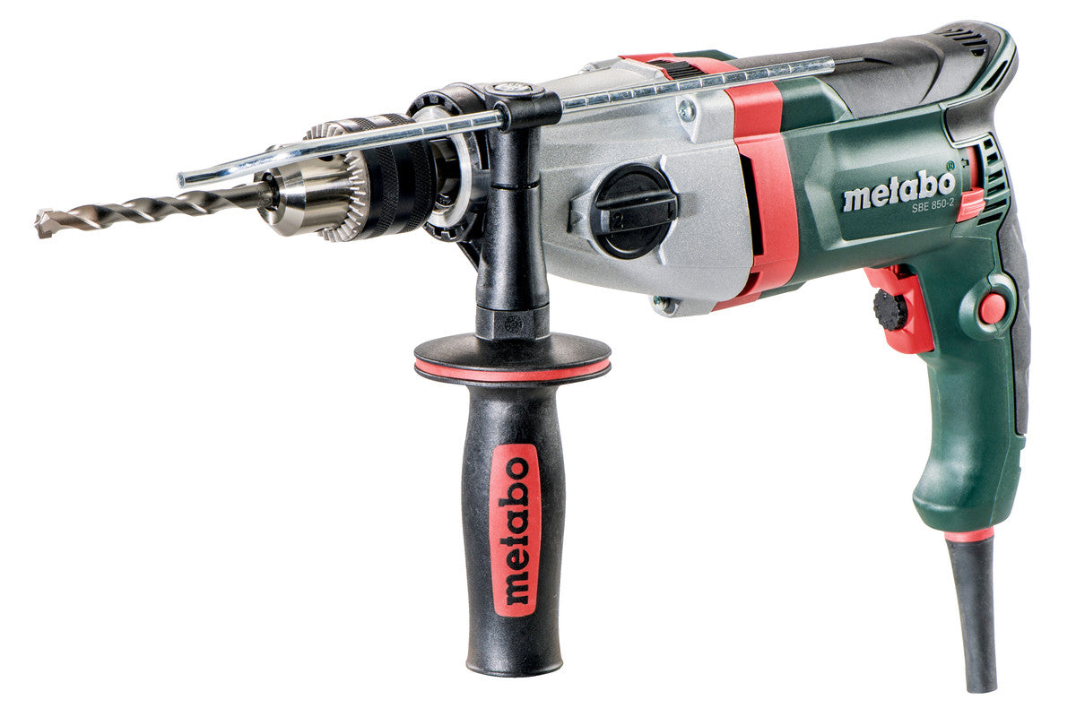 Metabo 1/2" Hammer Drill 0-1,100/0-3,100 RPM 7.7 AMP SBE 850-2 MB