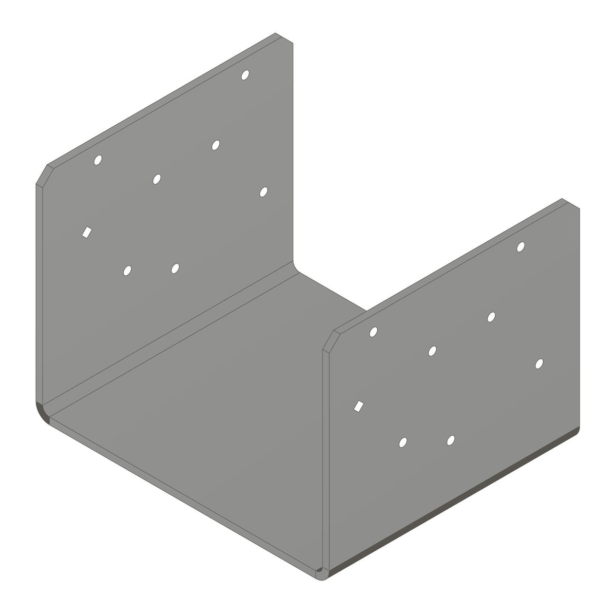 Simpson ECCOQ10-SDS2.5 End Column Cap Legs Omitted w/SDS Screws