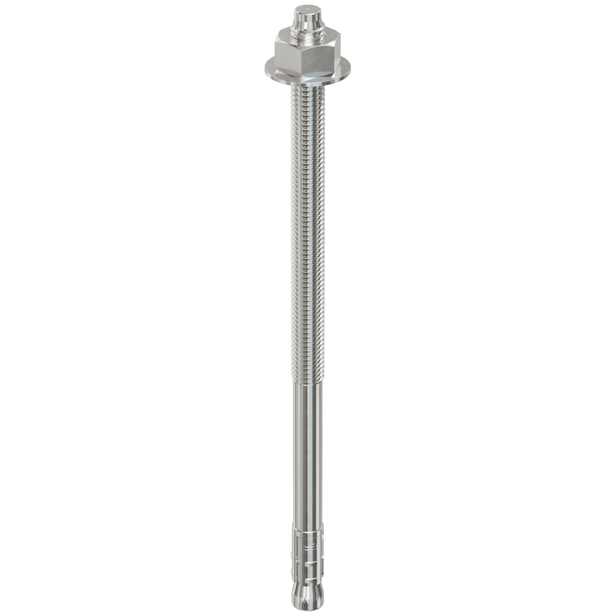 Simpson 1/2" x 10" Strong-Bolt 2 Wedge Anchor, 304 Stainless Steel Fully-Assembled