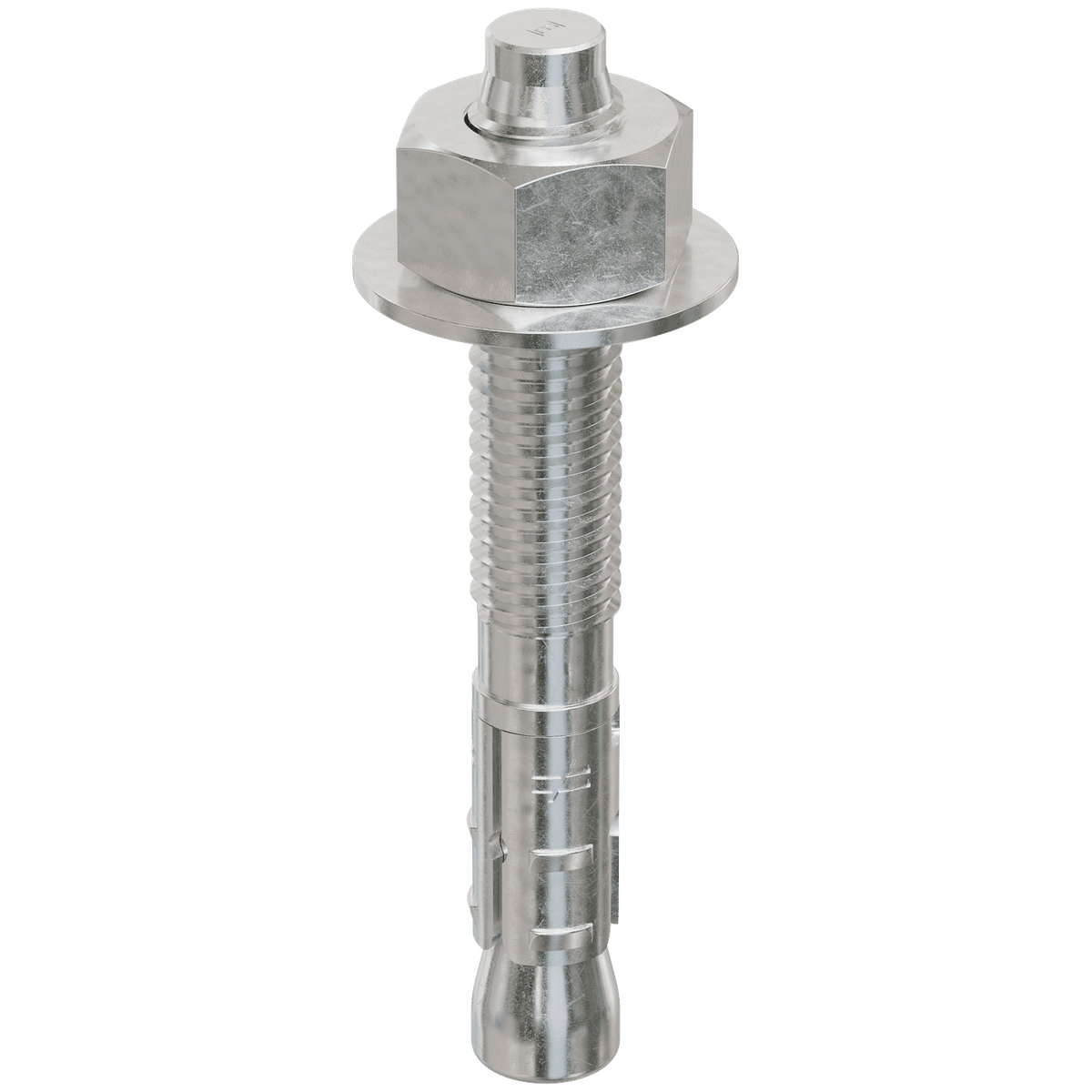 Simpson 1/2" x 3-3/4" Strong-Bolt 2 Wedge Anchor, 316 Stainless Steel Fully-Assembled
