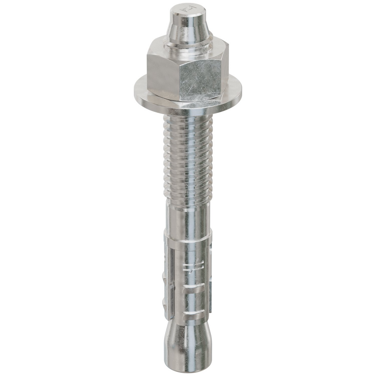 Simpson 3/8" x 3" Strong-Bolt 2 Wedge Anchor, 316 Stainless Steel Fully-Assembled