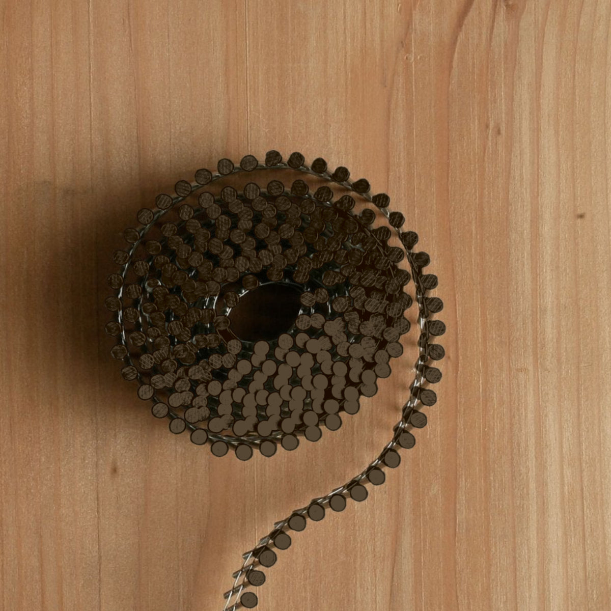 Simpson 3in x 0.12 Dark Brown Painted Ring-Shank 15 deg. Wire Coil Decking Nail 304 Stainless