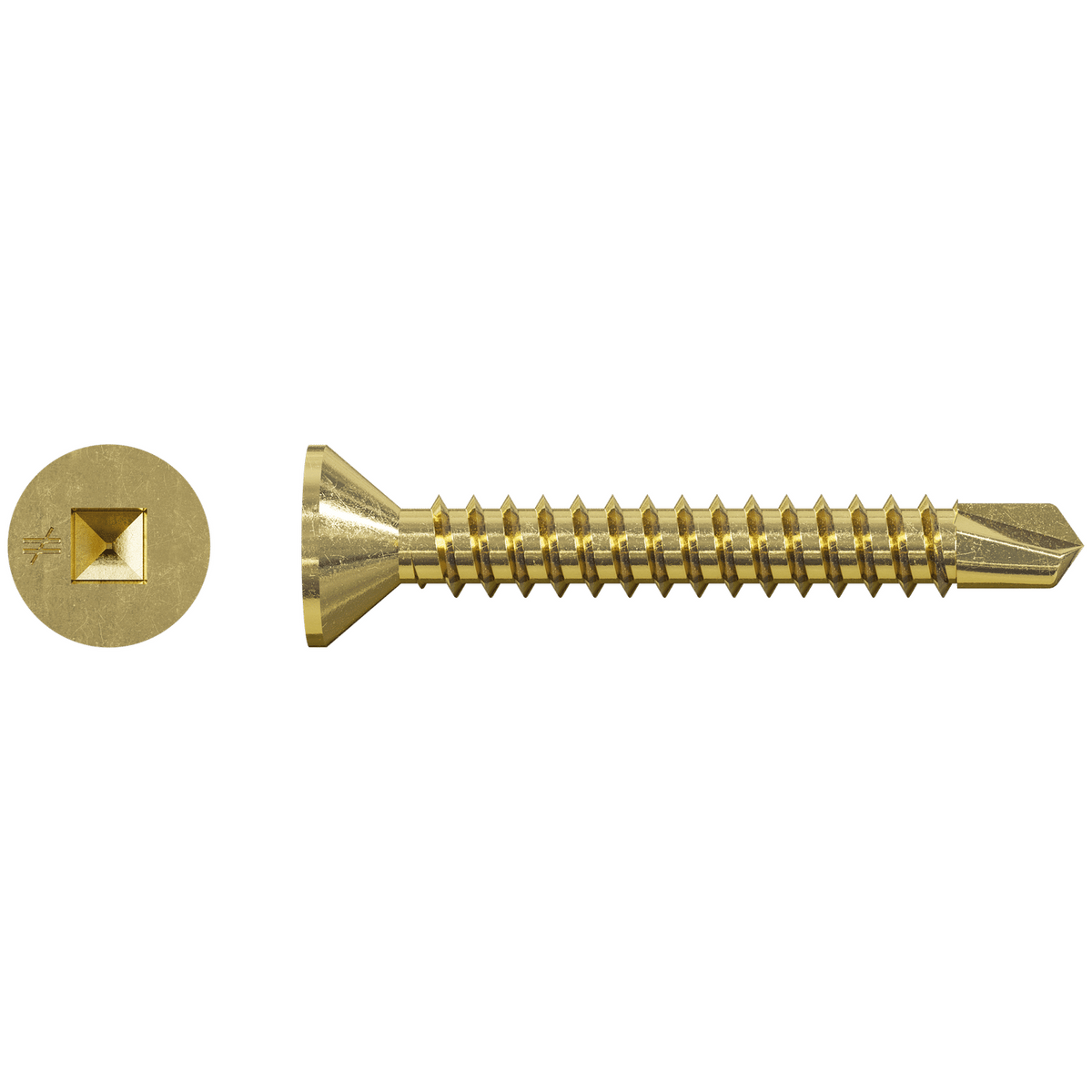 Simpson Collated FHSD Wood-to-CFS Screw Flat Head