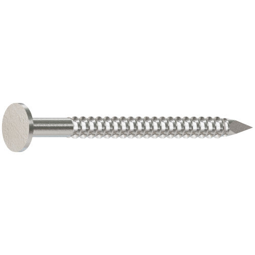 Simpson 1 1/4" x 3d Annular Ring Shank Common Nail, 304 Stainless Steel 14 Ga.