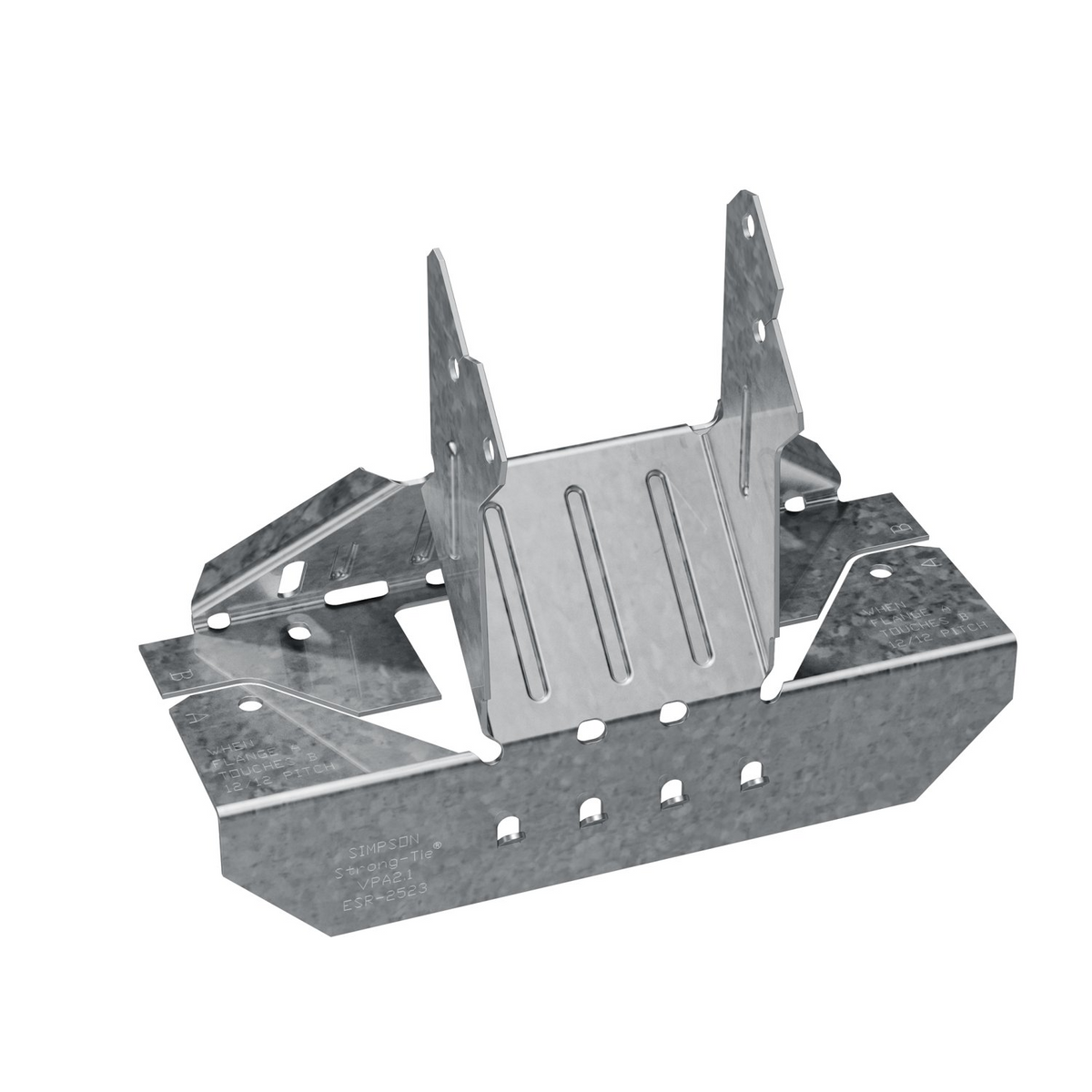 Simpson Strong-Tie VPA2.1 Variable Pitch Connector for 2-1/16 Joist, Galvanized