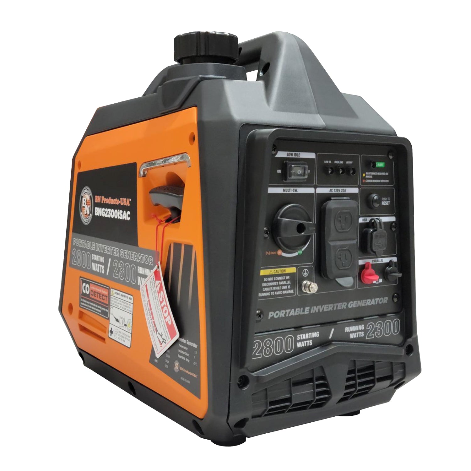 BN 2300W Portable Inverter Generator - EPA Certified