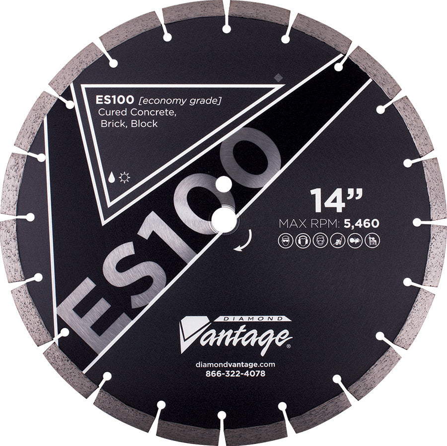 Diamond Vantage 14" x .125 x 1/20mm Gen Purpose Concrete/Masonry Diamond Blade
