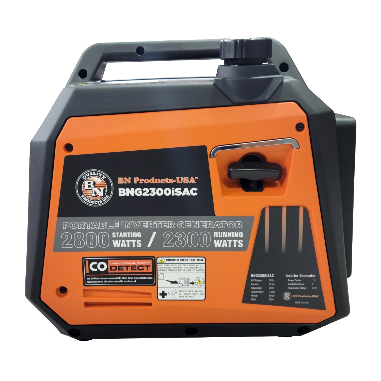 BN 2300W Portable Inverter Generator - EPA Certified