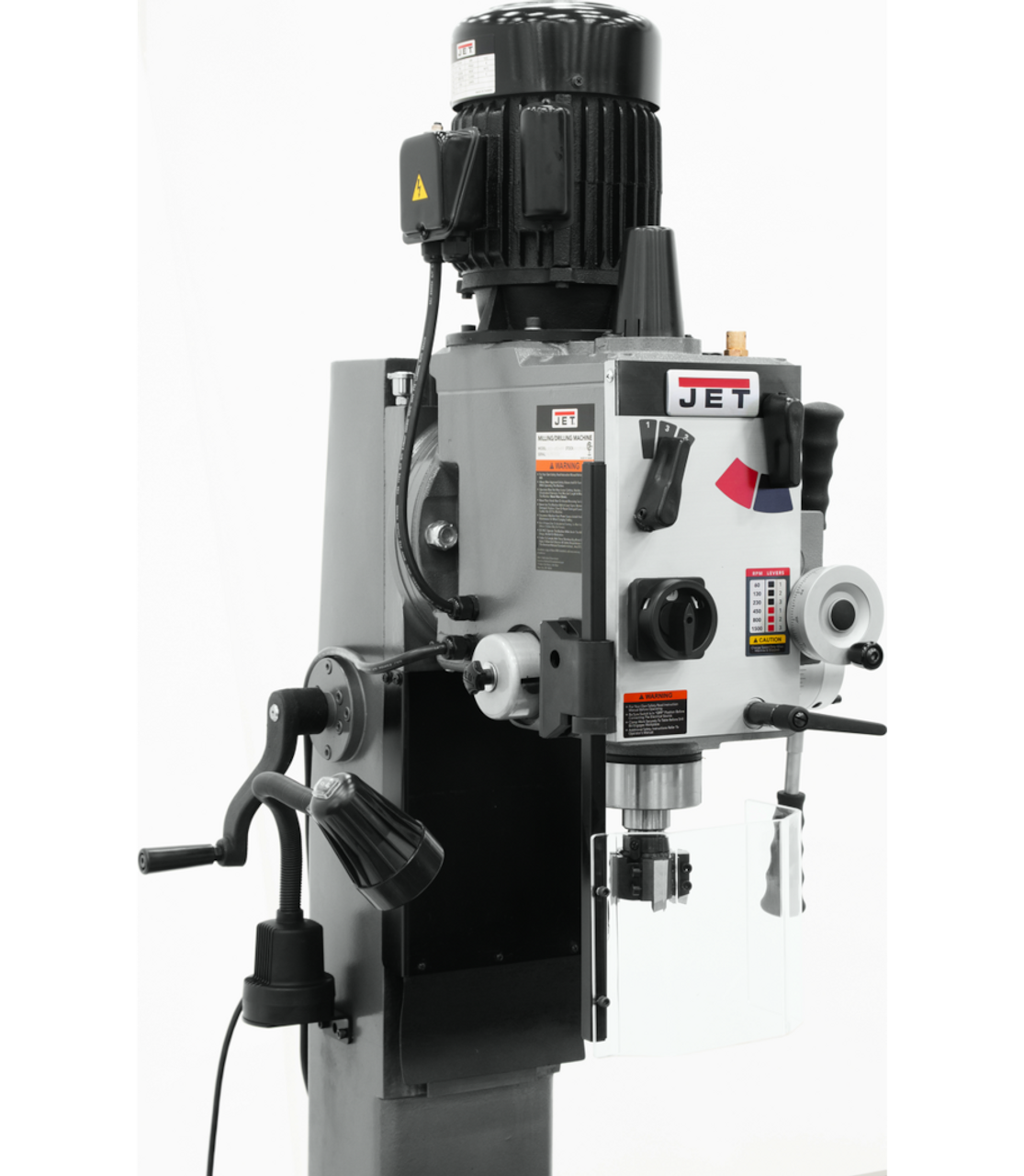 JET JMD-45GHPF Geared Head Square Column Mill/Drill w/Power Downfeed