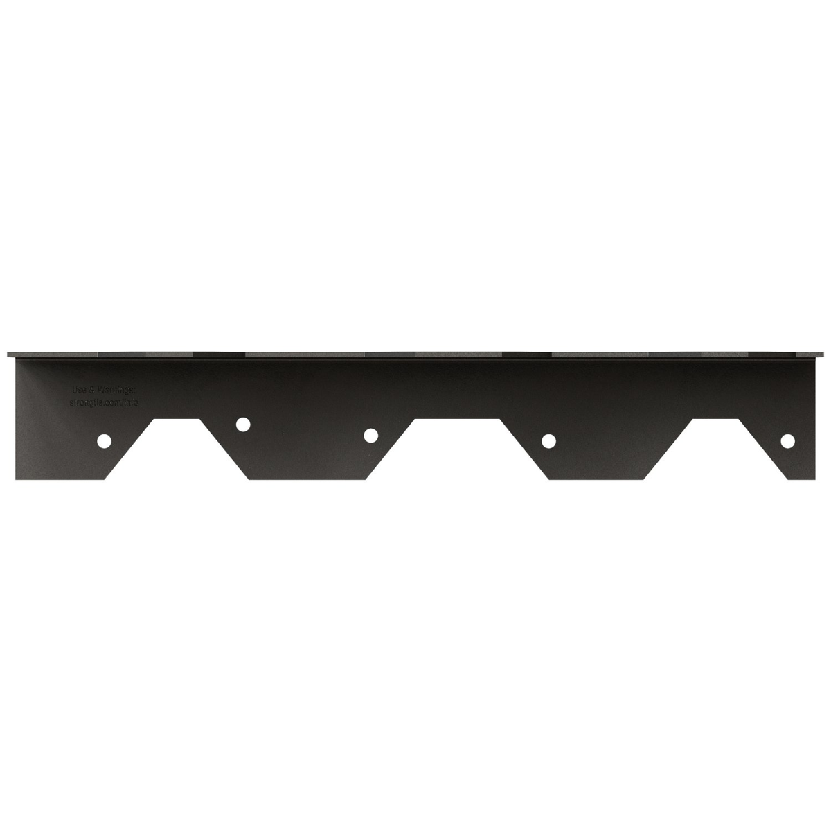 Simpson 9" Reinforcing L Angle 16-Ga ZMAX Black Powder-Coated L90PC