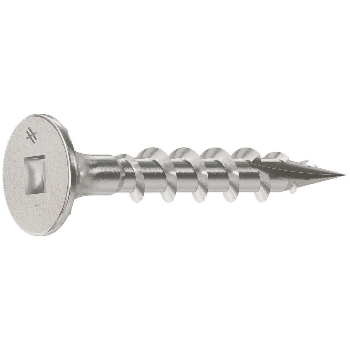 Simpson #8 x 1-1/4" Fiber-Cement Screw, 316 Stainless Steel