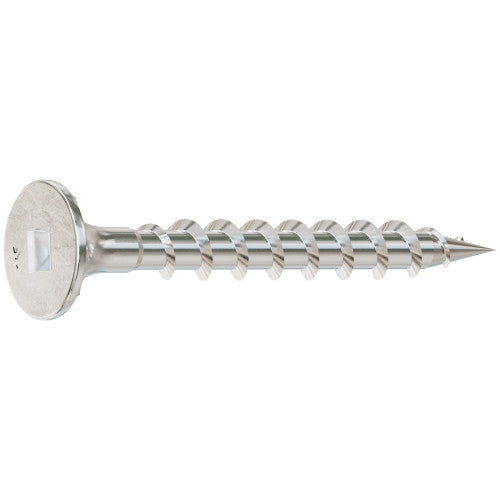 Simpson #8 x 1-1/4" Fiber-Cement Screw, 316 Stainless Steel