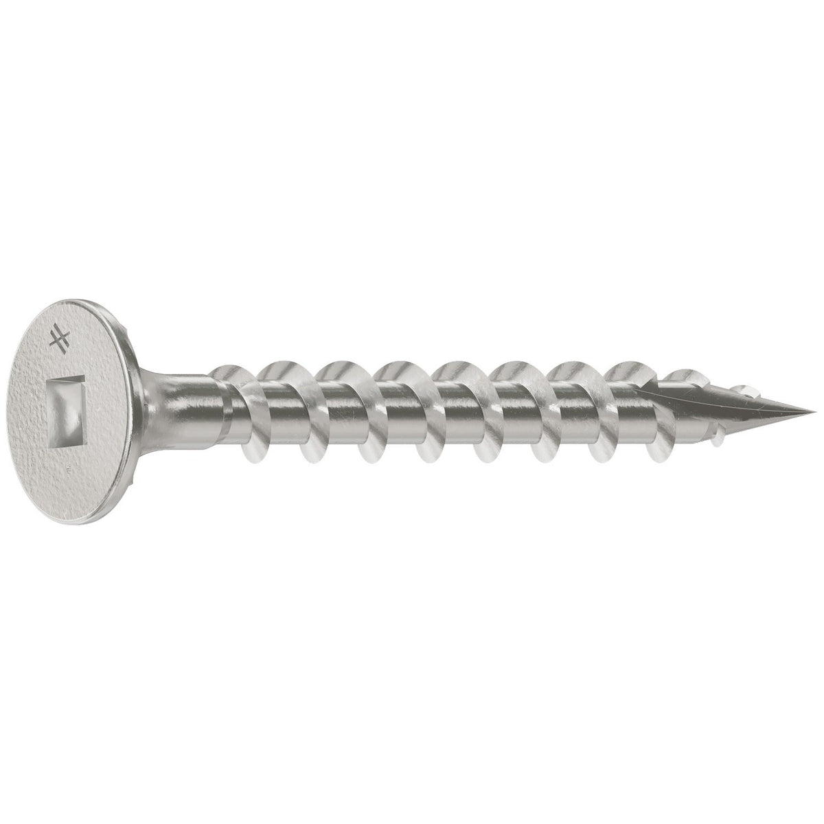 Simpson #8 x 1-5/8" Fiber-Cement Screw, 316 Stainless Steel