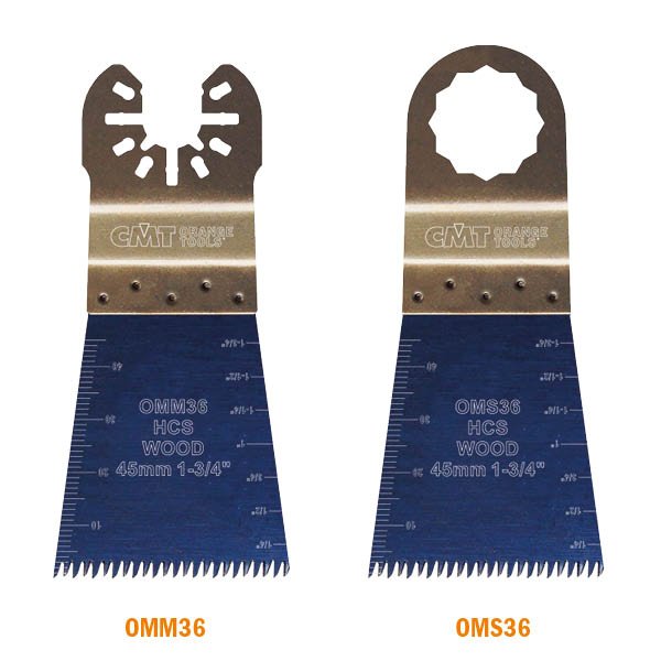 CMT OMM36-X5 1-3/4" Precision Cut Blade Japanese Toothing HCS (5-Pc)