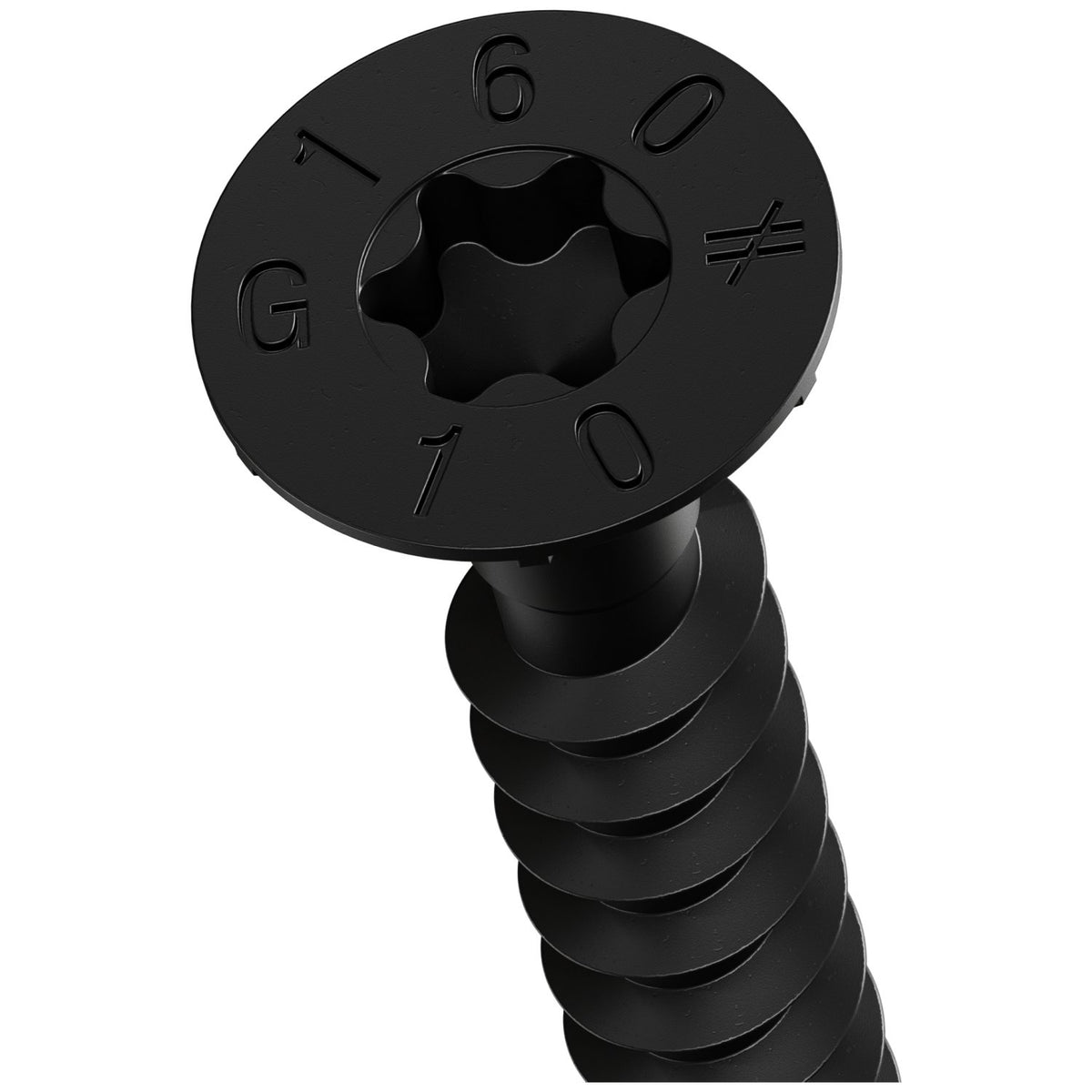 Simpson 0.390 x 6-1/4" Strong-Drive SDCF TIMBER-CF Screw (Black E-Coat)