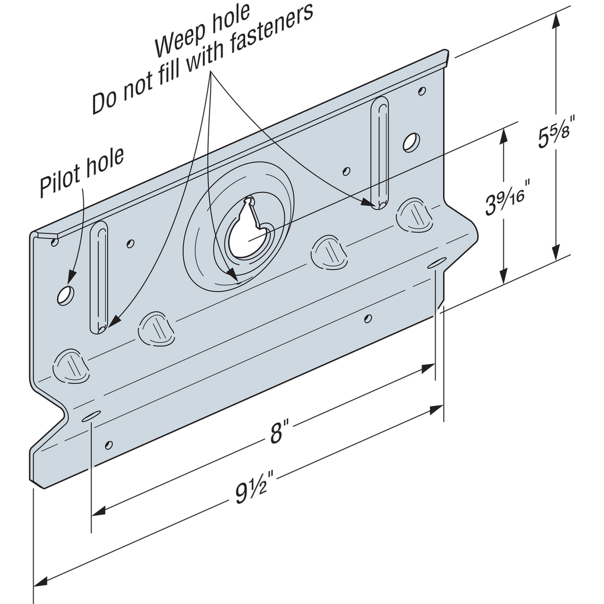 BVLZ Brick Veneer Ledger Connector Loading Table