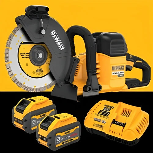 DeWALT FlexVOLT 60V MAX 9" Brushless Cordless CUT-OFF Concrete Saw Kit DCS692X2